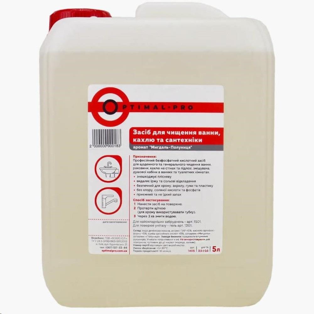 OPTIMAL Засіб для миття ванних і туалетних кімнат, 5л